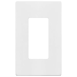 WALL PLATE SCREWLESS 1-G