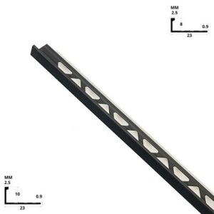 Edge 1/2'' Black