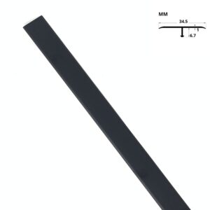 Metal TMould 100'' Black