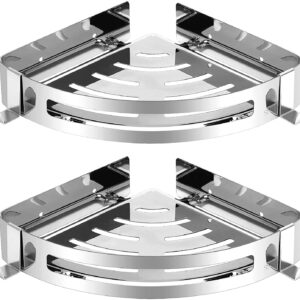 Metal Corner Shelve 8'' Chrome