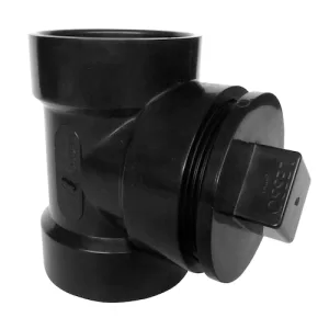 1-1/2 TEE WITH CLEANOUT