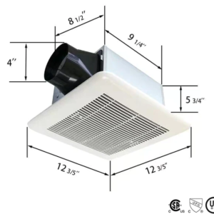 Milano 80CFM 0.7 Sones